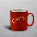Duo Red Mug