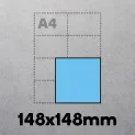 148 x 148mm
