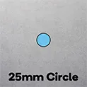 25mm Circle