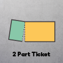 2 Part - 1 Stub & Ticket