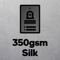 350gsm Silk