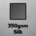 350gsm silk