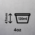 4oz (120ml)