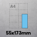 55mm x 173mm