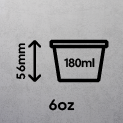 6oz (180ml)