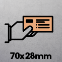 70 x 28mm