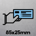 85 x 25mm