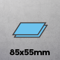 85mm x 55mm Voucher
