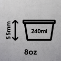 8oz (240ml)