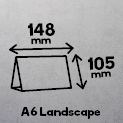 A6 Landscape (148x105mm)