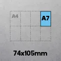 A7 (105 x 74mm)