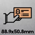 American Standard (88.9x50.8mm)