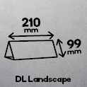 DL Landscape (210x99mm)