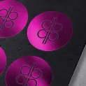 Dark Pink Foil