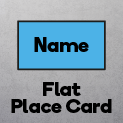 Flat Place Card