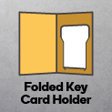 Folded Key Card Holders