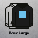 Large Centre Back (30x35cm)