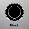 Black Lids for 8oz Cups