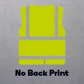 Plain Back - No Print 