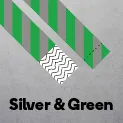 Silver & Green