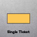 Single ticket - No Stub
