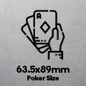 Poker Size Playing Cards (63.5x89mm)