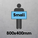 Small (800x400mm)