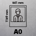 A0 (fits 3 people)