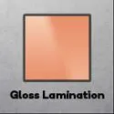 Gloss lamination