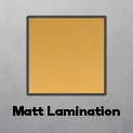 Matt Lamination