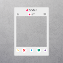 Tinder Selfie Frame - A2