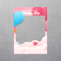 Valentines Selfie Frame - A2