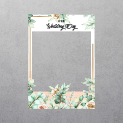 Wedding Day Selfie Frame - A2