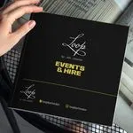 148 square stapled booklet