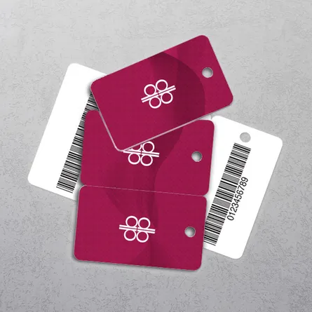 Apprintable Three Split Key Tags