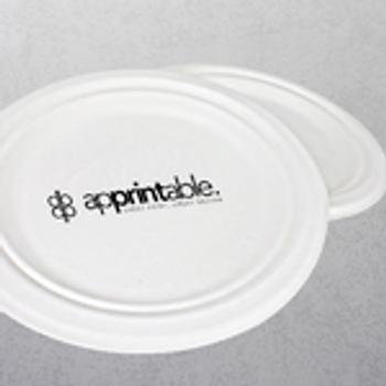 Apprintable 1 colour Paper Plates