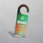Custom printed door Hanger