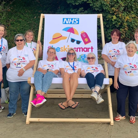 Custom Brand Event Deck Chair