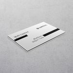 Black Multi-layered Business Cards