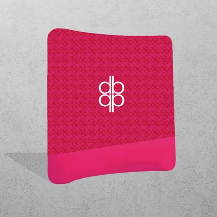 Fabric Backdrop Curved Display