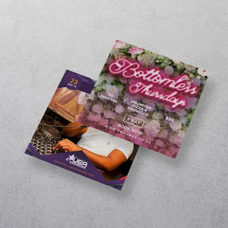 Custom Size Flyer printing