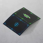 Folded Business Cards