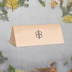 Brown Kraft Tent Cards 1