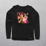 Long Sleeve Large Print T-Shirt