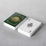 Printed Poker Size Playing Cards