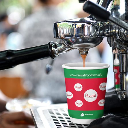 Printed Small Double Wall Coffee Cup