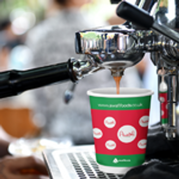 Printed Small Double Wall Coffee Cup