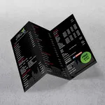 folded leaflet printing london