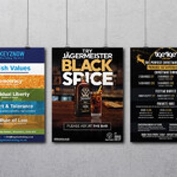 A3 Multi Version Poster printing