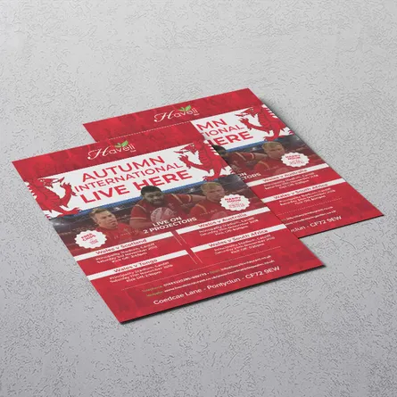 Laminated Flyer printing
